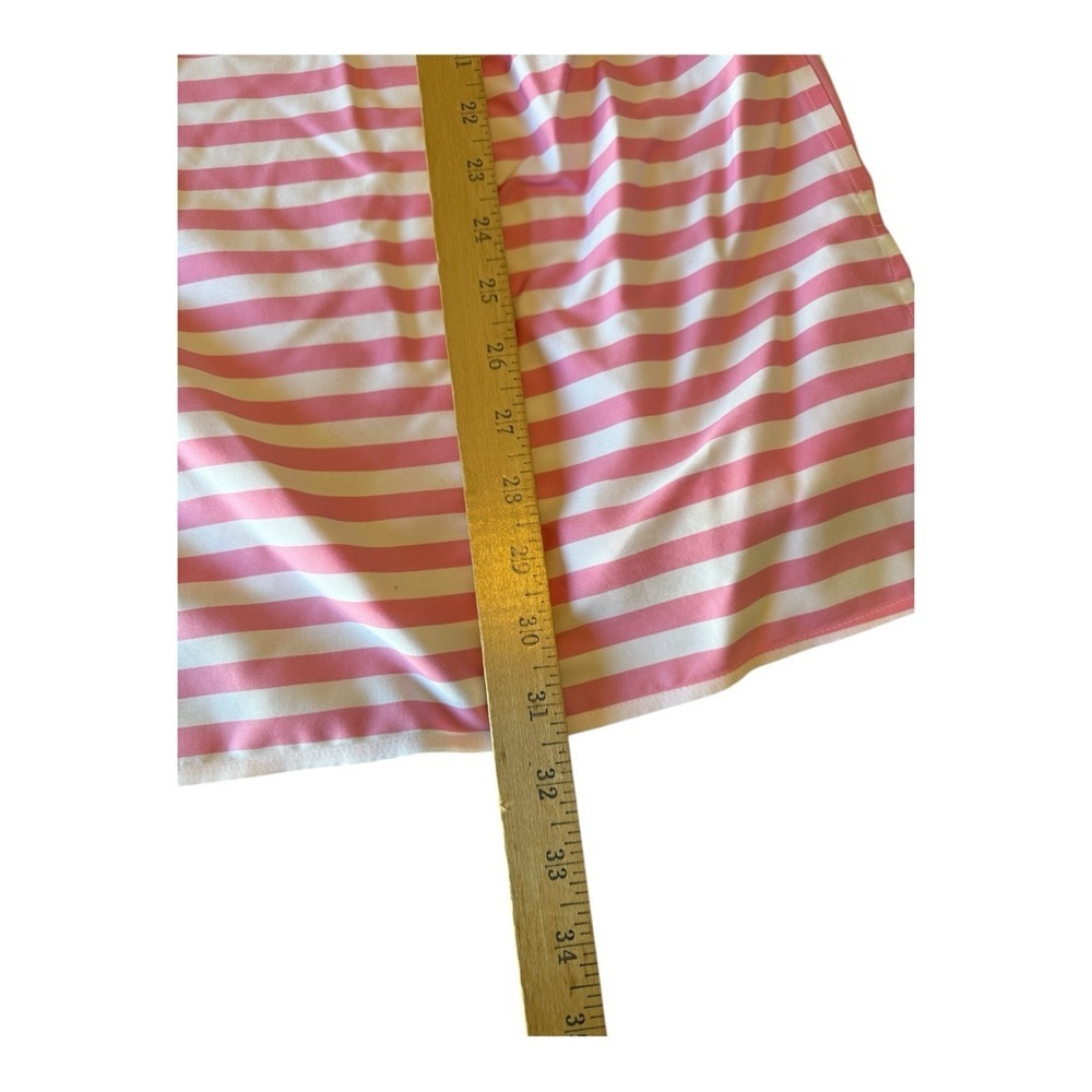 Foxcroft Womens Pink Stripes Non Iron Button Down Shirt Sz 16W Career Wear - Picture 9 of 9